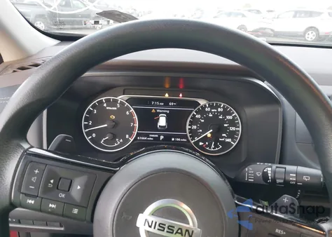 2021 Nissan Rogue S Fwd z USA, uszkodzony, nr VIN 5N1AT3AA5MC694530